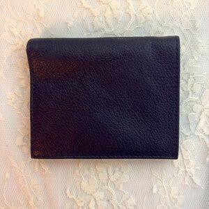 Men’s Black Suede Leather Wallet